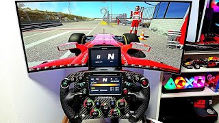 Assetto Corsa Drive Test  Ferrari SF70H 2017 Zandvoort  Moza Racing FSR Gameplay 4K HDR [upl. by Gnirol59]