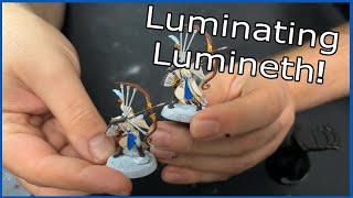 Basing My Lumineth Realm Lords [upl. by Acinomal]