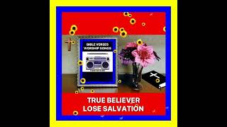 TRUE BELIEVER LOSE SALVATION  Audio  THECROSS1960 ✝️ [upl. by Aleusnoc432]