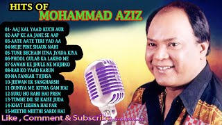 Mohammed Aziz 80s90s HITS❤ hitsongs oldisgold oldisgoldsongs romanticsongs hitsongs [upl. by Mcnelly]