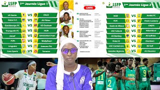 Calendrier LSFP dévoilés Tournoi UFOA A U20 Liste des joueurs Cris de Cœur de Cierra Dillard [upl. by Keegan919]