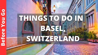 Basel Switzerland Travel Guide 10 BEST Things to Do in Basel [upl. by Gaal]