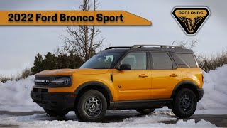 2022 Ford Bronco Sport  The Badlands is the BEST trim [upl. by Llorrac]