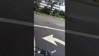 malaysia highway bicycle ridingvlogs [upl. by Anamuj]