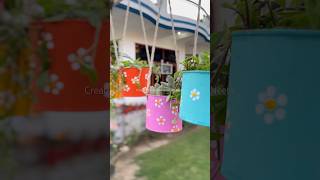 Wax ke dabbe in my garden shorts ytshorts diygarden diyideas balconygarden terracegarden diy [upl. by Raven7]