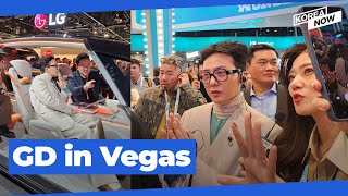 GDragon tours CES 2024 in Las Vegas [upl. by Lilli]