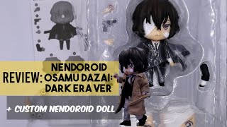 Review Nendoroid 1748  Custom Nendoroid Doll Osamu Dazai Dark Era Ver from Bungo Stray Dogs [upl. by Miyasawa220]