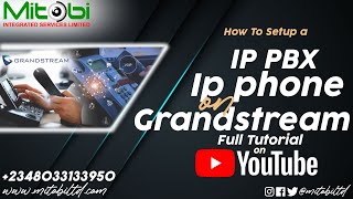 How To Configure Grandstream IP PBX And Setup [upl. by Flory]