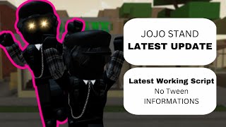 Latest Da Hood Jojo Stand  Stand Script  Dahood Script  NIGScripter [upl. by Bisset]