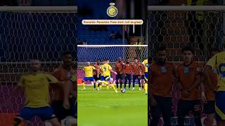 Ronaldo PANENKA free kick all angles 🥶🐐💯 ronaldo [upl. by Cyndie]