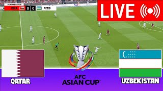 🔴LIVE  Qatar vs Uzbekistan I AFC Asian Qualifiers Match Full Live I eFOOTBALL PES 21 GAMEPLAY [upl. by Yalonda]