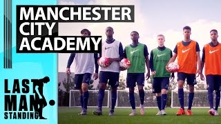 Last Man Standing Wembley Doubles with MCFC academy [upl. by Eelesor]