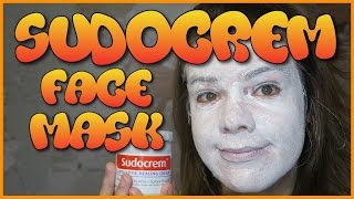 Sudocrem Face Mask 🌟 Hannah Phillips Real 🌟 [upl. by Muller]