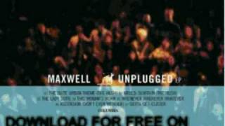 maxwell  this womans work  MTV Unplugged [upl. by Yemrej]