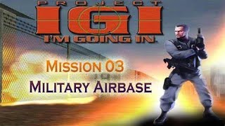 Project IGI Mission3MILITARY AIRBASEHD VIDEO  without commentaryviralvideo [upl. by Anikram]