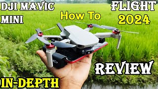 How To Fly a Drone DJI Mavic MINI Flight Test Review INDEPTH  Dji Mavic Mini Beginners Guide 2024 [upl. by Solley]