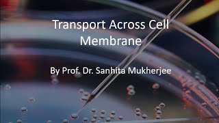 Transport Across Cell Membrane [upl. by Farra]