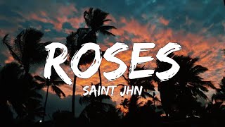 SAINt JHN  Roses Imanbek Remix Official Lyrics Video [upl. by Noonberg]