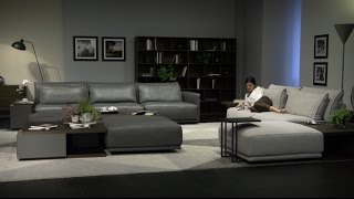 Natuzzi sofas  LONG BEACH Natuzzi Italia sofa [upl. by Aseral]