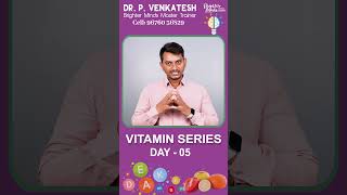 Vitamin Series Day 05  Vitamin C  Deficiency and Benefits with Vitamin C In Children [upl. by Lirva]