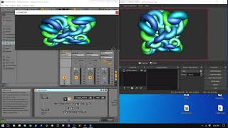 Record Jitter output from Ableton Live with OBS and Spout [upl. by Barnes659]