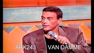 Jean Claude Van Damme   MEGA RARE  Promote Double Impact PART 1 [upl. by Isaac251]