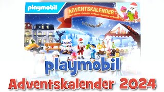 playmobil Adventskalender 2024  Besuch auf dem Weihnachtsmarkt 71472  UNBOXING [upl. by Arerrac309]