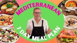 Mediterranean Diet Meal Plan  7 days [upl. by Rosenkranz42]