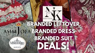 Branded Leftover Deals  Branded Suits  Branded Dresses [upl. by Nilad]