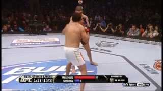 Melendez vs Sanchez  UFC 166 FULL FIGHT [upl. by Ahtnahc820]