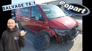 We Bought The Cheapest Salvage VW Transporter T61 From Copart [upl. by Nanice]