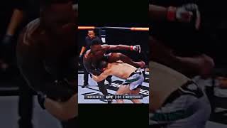 Scoring Adesanya vs Whittaker 2 in 1 min shorts ufc israeladesanya robertwhittaker ufc305 [upl. by Loma]