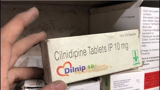 Dinip 10mg Tablet uses  price  composition  dose  side effects  review  in hindi [upl. by Pretrice]