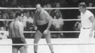 Lou Thesz vs quotWildquot Bill Longson for the NWA World Heavyweight Championship JUN 17 1952 [upl. by Malcom891]