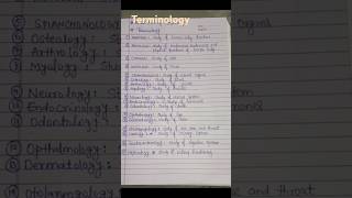 Terminology  Anatomy  Physiology  Paramedical  science medicalstudent paramedical [upl. by Rebel]