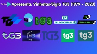 Cronologia 133 Vinhetas TG3 1979  2023 [upl. by Hamer]