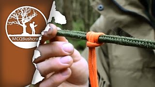 Bushcraft Essential Knots for Shelter amp Tarp Setups [upl. by Glenden]