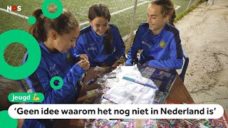 Spaar ze allemaal Ook voetbalplaatjes van vrouwen in Spanje [upl. by Ranjiv832]