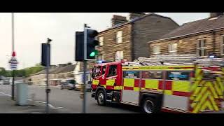 Whaley bridge fire station call out 2024 [upl. by Stone762]