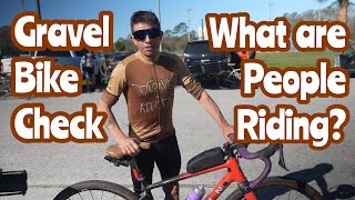 Gravel Bike Check at 67 Mile Event in Bronson FL [upl. by Raamal559]