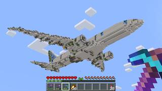 I Built a Minecraft Plane That Actually Works [upl. by Sewel]