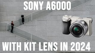 Sony A6000 amp Kit Lens in 2024  Street Photography [upl. by Aika]