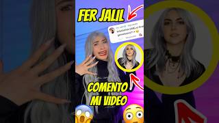 FER JALIL COMENTÓ MI VIDEO😱😳😍🌈🔥 shortsviral [upl. by Gwenneth276]