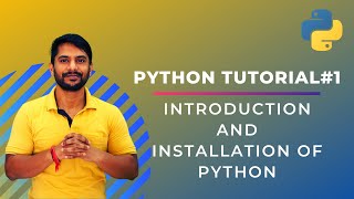 Python Introduction and Installation  In Hindi [upl. by Arehahs]