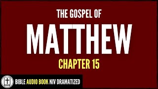 Matthew 15  New Testament  NIV Bible Dramatized Audio Book verses on screen [upl. by Ysset187]