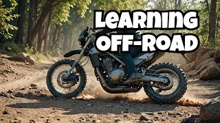 I Dropped My Motorcycle While Learning to Ride Off Road [upl. by Charmaine]