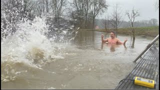 Kleiner Rekord heute beim Winterschwimmen 1122024 [upl. by Cale]