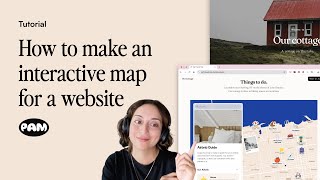 How to make an interactive map for a website [upl. by Nicole188]