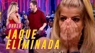 JAQUELINE É ELIMINADA E TIAGO CONFIRMA QUE ELA PROMETEU ANJO PRA MAHMOUD 😱  BIG BROTHER BRASIL 18 [upl. by Toogood]