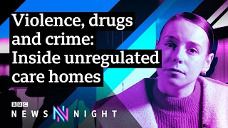 Inside Britain’s unregulated children’s homes – BBC Newsnight [upl. by Curkell]